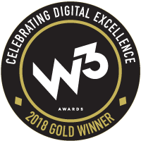 W3 Awards 2018 Gold Winner